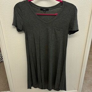 Gray tshirt dress in size small